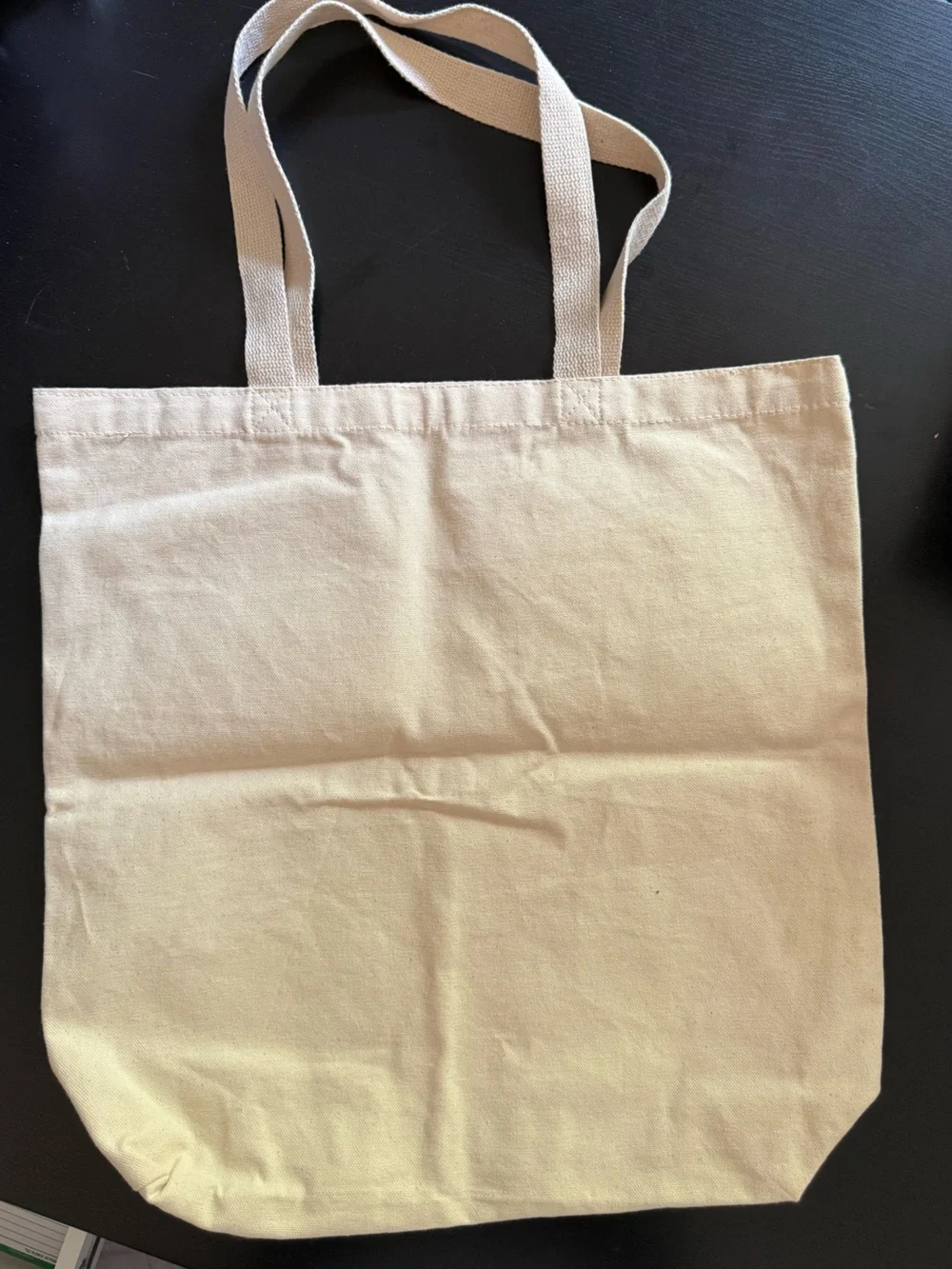 DEL SOL  Alaska large tote bag with black graphic. New without tags
